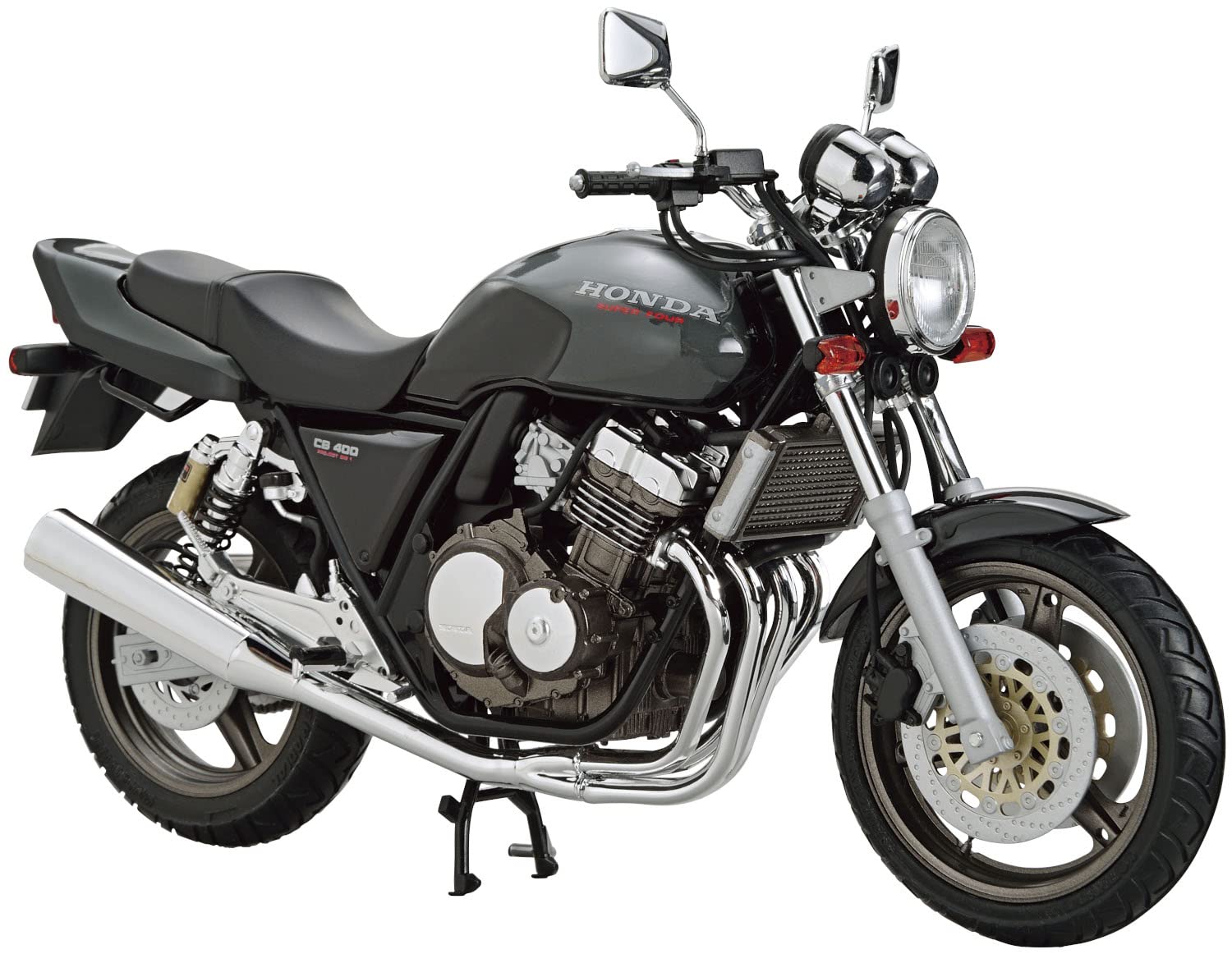 Aoshima Bunka Kyozaisha The Bike Series Honda NC31 CB400 SUPER FOUR 1992 Пластикова модель 1/12 No.10
Aoshima Bunka Kyozaisha The Bike Series Honda NC31 CB400 SUPER FOUR 1992 Пластикова модель 1/12 No.10