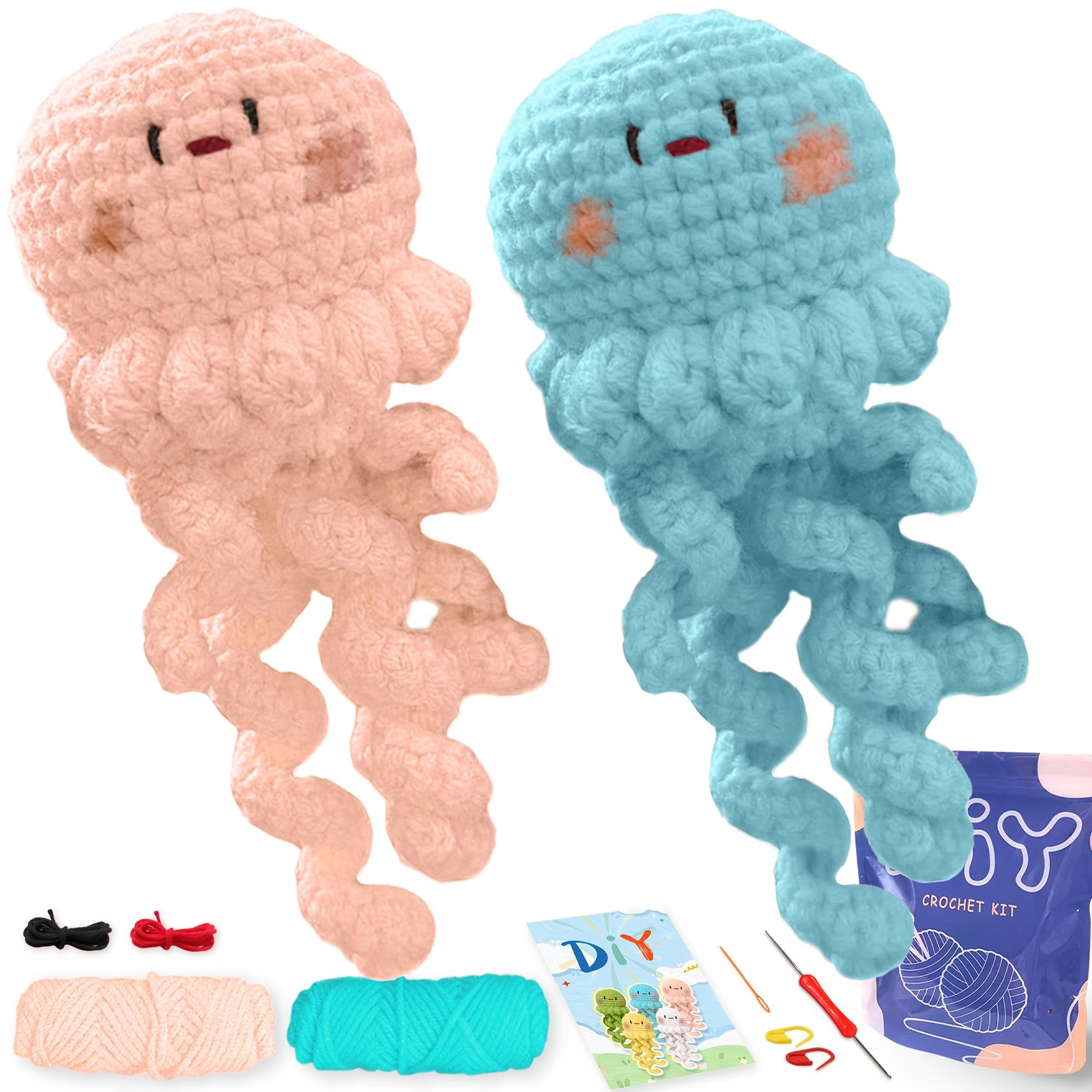Jellyfish Crochet Material Package, Cute Crochet Stuffed Animal Kit, Birthdays Gift, Crochet Kits for Gift
Jellyfish Crochet Material Package, Cute Crochet Stuffed Animal Kit, Birthdays Gift, Crochet Kits for Gift