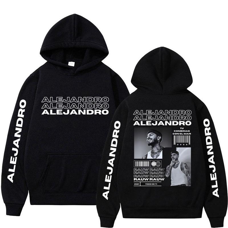 Singer Rauw Alejandro Album Hoodie Men s Hip Hop Vintage Gothic Fashion Long Sleeve Loose Fleece Tracksuit S
Singer Rauw Alejandro Album Hoodie Men s Hip Hop Vintage Gothic Fashion Long Sleeve Loose Fleece Tracksuit S