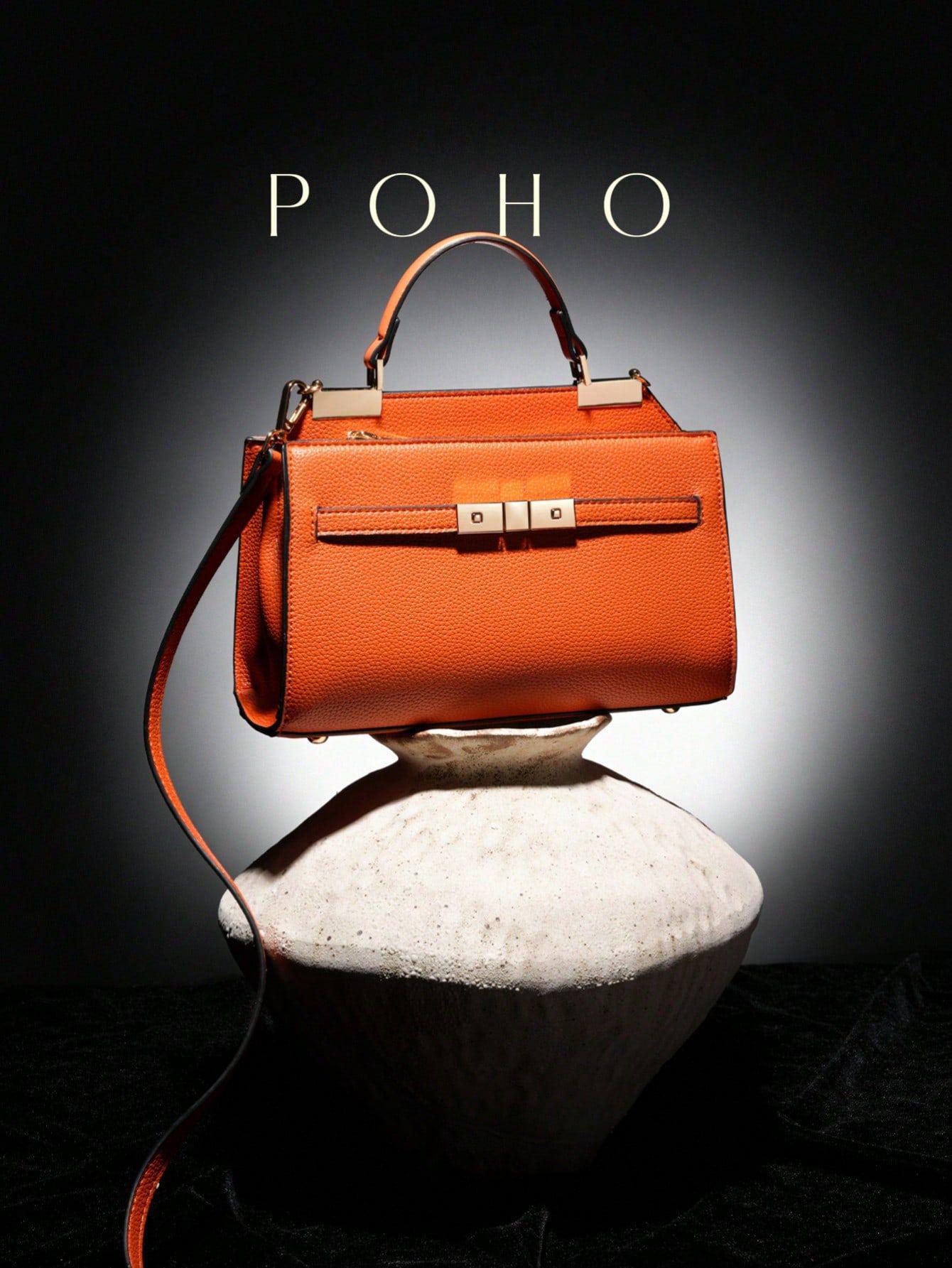 POHO Fashion Женская сумка Келли из ПУ с зернистой кожей личи - Новая сумка кроссбоди на плечо 2025 Black 27*10*27cm
POHO Fashion Женская сумка Келли из ПУ с зернистой кожей личи - Новая сумка кроссбоди на плечо 2025 Black 27*10*27cm