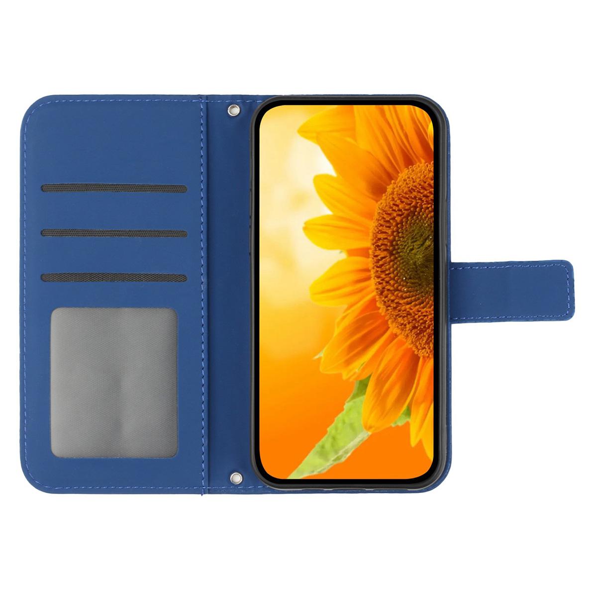 HT04 For Samsung Galaxy A06 4G Case PU Leather Sunflower Imprint Phone Cover with Long Strap Sapphire
HT04 For Samsung Galaxy A06 4G Case PU Leather Sunflower Imprint Phone Cover with Long Strap Sapphire