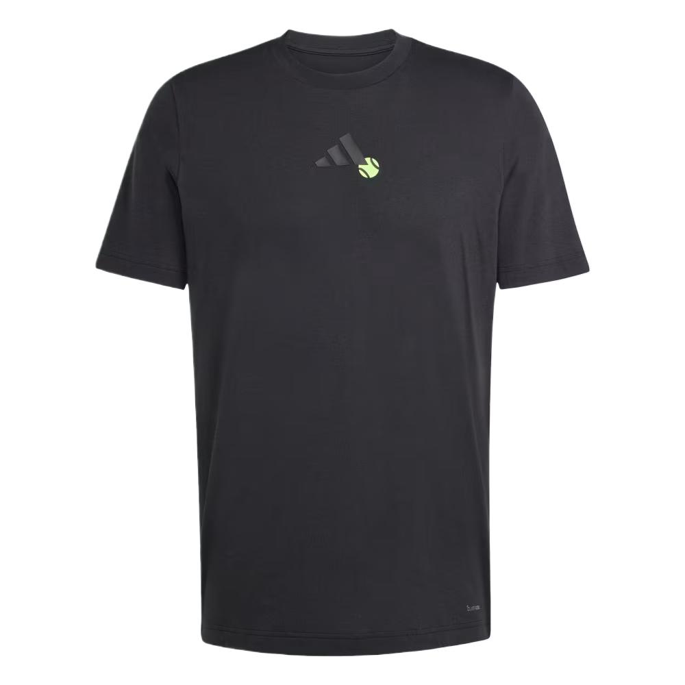 Adidas Tennis Fashion Comfortable Versatile Simple Short Sleeve T-Shirt Men Tops Black JJ1409 M
Adidas Tennis Fashion Comfortable Versatile Simple Short Sleeve T-Shirt Men Tops Black JJ1409 M