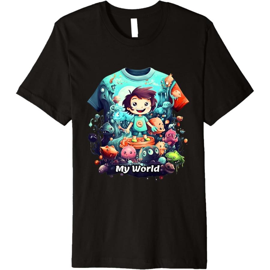 Kids Tees Underwater World Colorful Tees for Kids character Premium T-Shirt XXXXXL чорний
Kids Tees Underwater World Colorful Tees for Kids character Premium T-Shirt XXXXXL чорний