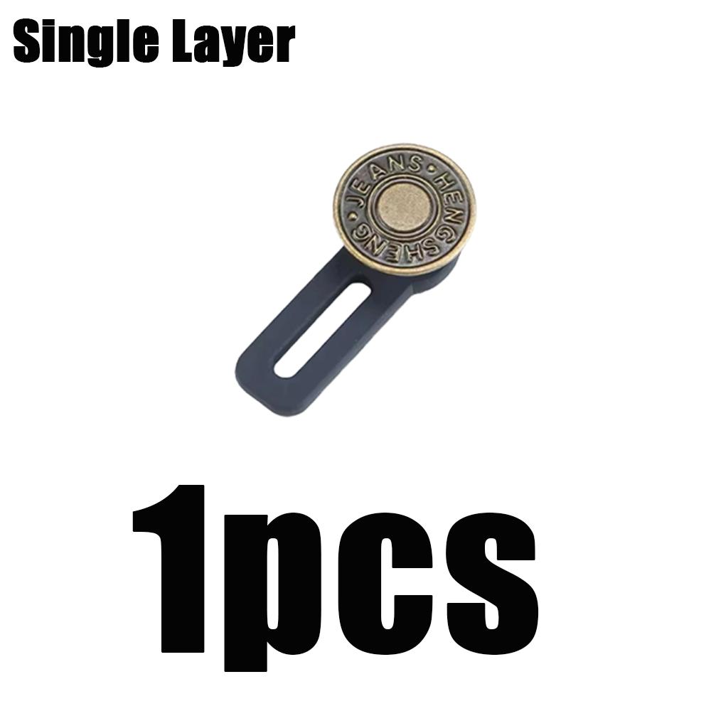 1-10pcs Alloy Button Extender Repeatedly Perfect Retractable Any Pants Sewing Waist Circumference Lengthening Button Fixing Kit
1-10pcs Alloy Button Extender Repeatedly Perfect Retractable Any Pants Sewing Waist Circumference Lengthening Button Fixing Kit