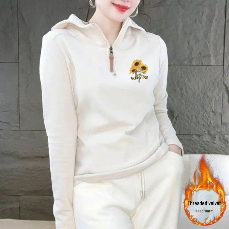 Women s Thick Velvet Fleece Hoodie - Slim Fit Long Sleeve for Autumn/Winter Fashion 2XL (135-150 lbs)
Women s Thick Velvet Fleece Hoodie - Slim Fit Long Sleeve for Autumn/Winter Fashion 2XL (135-150 lbs)