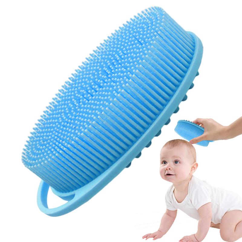 Shower Body Brush Silicone Shower Brush For Kids Gentle Scrub Brushes With Soft Bristles Portable Bath Brush For Back Thighs зелёный
Shower Body Brush Silicone Shower Brush For Kids Gentle Scrub Brushes With Soft Bristles Portable Bath Brush For Back Thighs зелёный