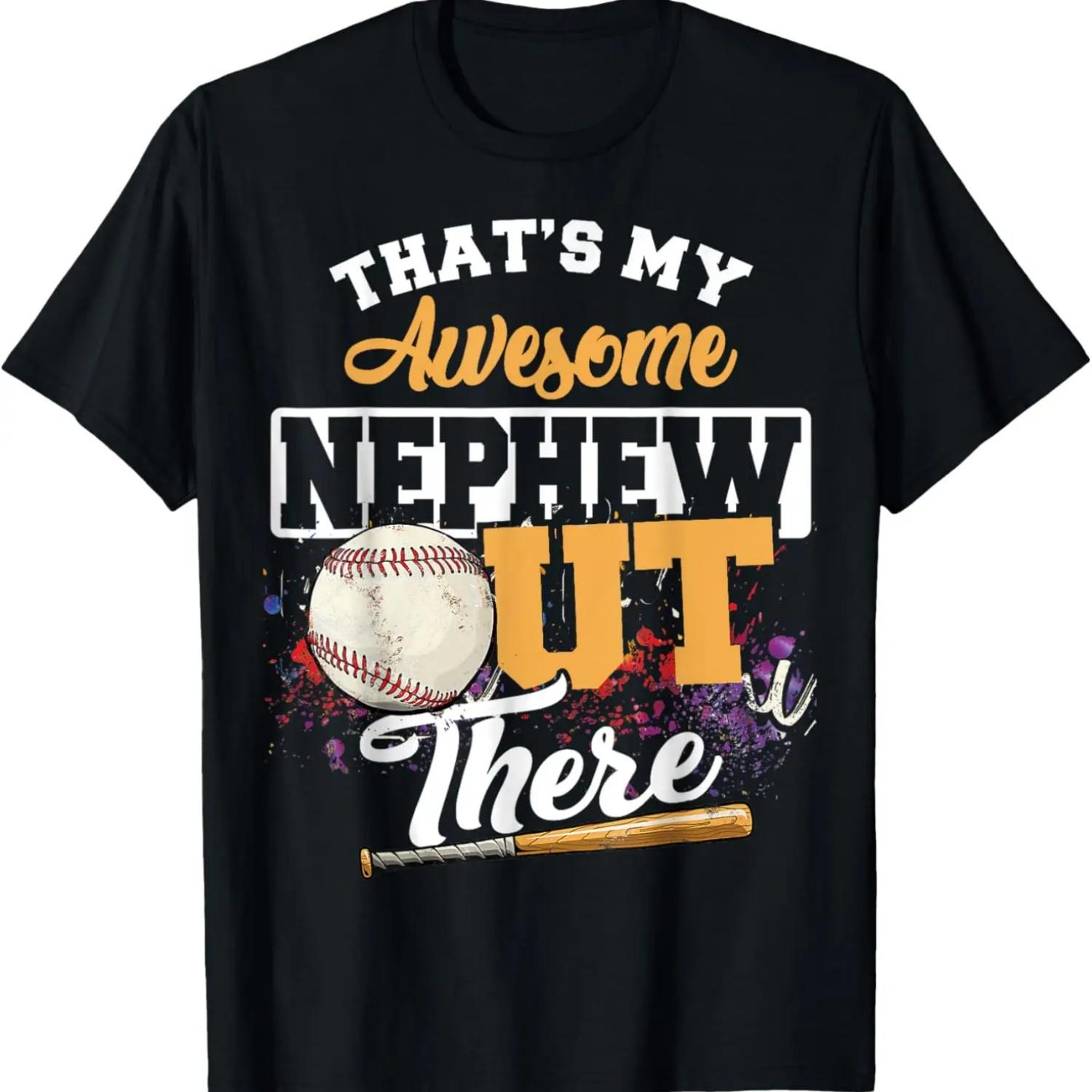 That s My Nephew Out There Baseball Aunt Auntie Mother s Day T-Shirt S чёрный
That s My Nephew Out There Baseball Aunt Auntie Mother s Day T-Shirt S чёрный