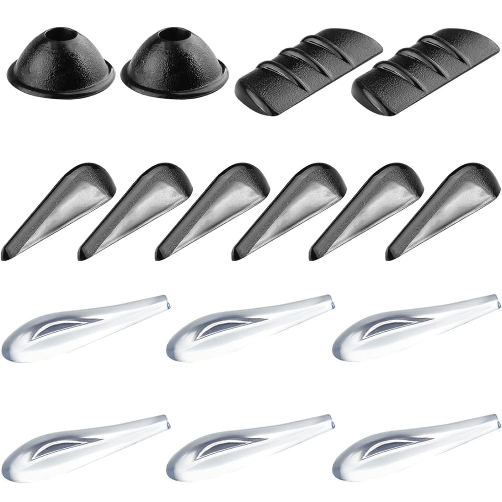 Selinear Reducing Wind Spoiler Strip 16 Pieces PVC Material Wind Noise Reduction Easy to Apply Auto Body Anti-collision Strip Decorative Strip (T
Selinear Reducing Wind Spoiler Strip 16 Pieces PVC Material Wind Noise Reduction Easy to Apply Auto Body Anti-collision Strip Decorative Strip (T