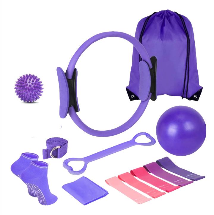 8Pcs Pilates Exercise Kit, Home Workout Fitness Equipment Set For Yoga, Stretching And Full Body Training One Size фіолетовий
8Pcs Pilates Exercise Kit, Home Workout Fitness Equipment Set For Yoga, Stretching And Full Body Training One Size фіолетовий