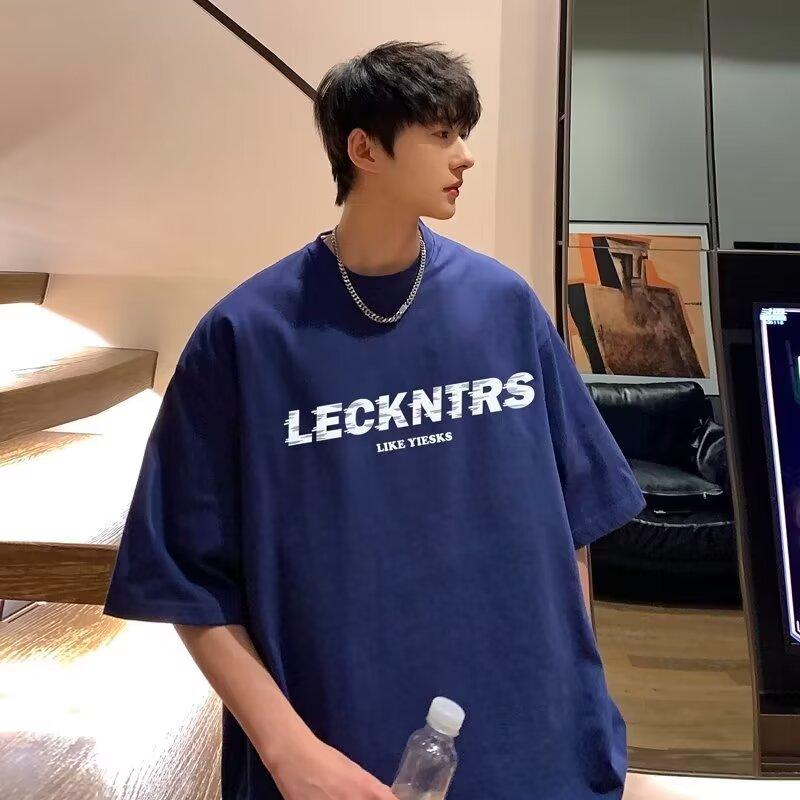 Мужская модная футболка с круглым вырезом и короткими рукавами с принтом для лета, свободный повседневный топ 5XL темно-синий
Мужская модная футболка с круглым вырезом и короткими рукавами с принтом для лета, свободный повседневный топ 5XL темно-синий