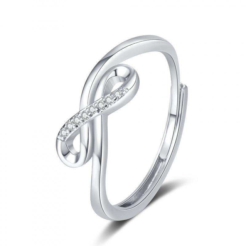 Infinity Lucky Open Adjustable Women s Fashion Ring - European & American Style Adjustable
Infinity Lucky Open Adjustable Women s Fashion Ring - European & American Style Adjustable