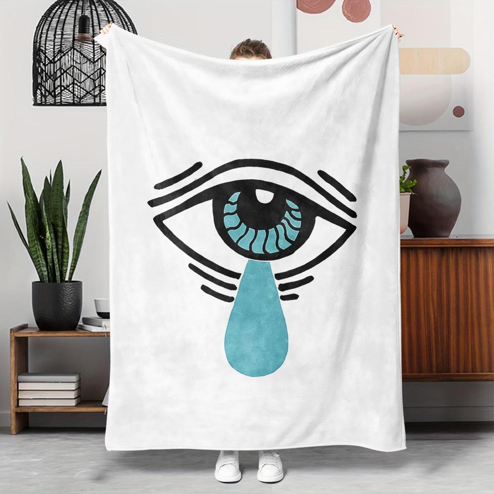 Blue Eye Tear Flannel Throw Blanket – Stylish Aesthetic Design, Soft Cozy Fleece for Couch, Bed, Office & Travel 130x150cm51x59in
Blue Eye Tear Flannel Throw Blanket – Stylish Aesthetic Design, Soft Cozy Fleece for Couch, Bed, Office & Travel 130x150cm51x59in
