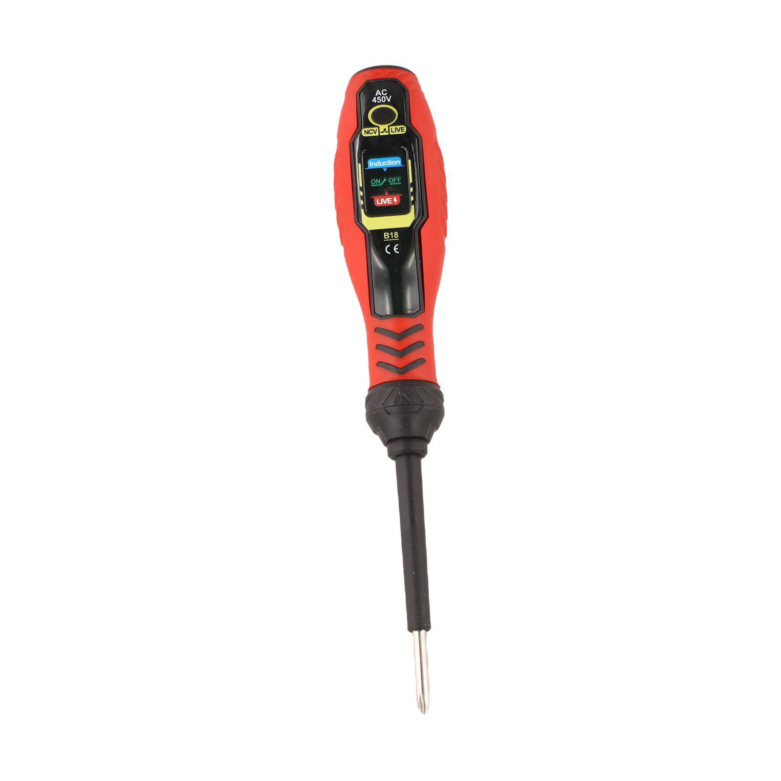 Digital Voltmeter Pen LCD Backlight Voltmeter Power On/Off Detection B18-red cross
Digital Voltmeter Pen LCD Backlight Voltmeter Power On/Off Detection B18-red cross