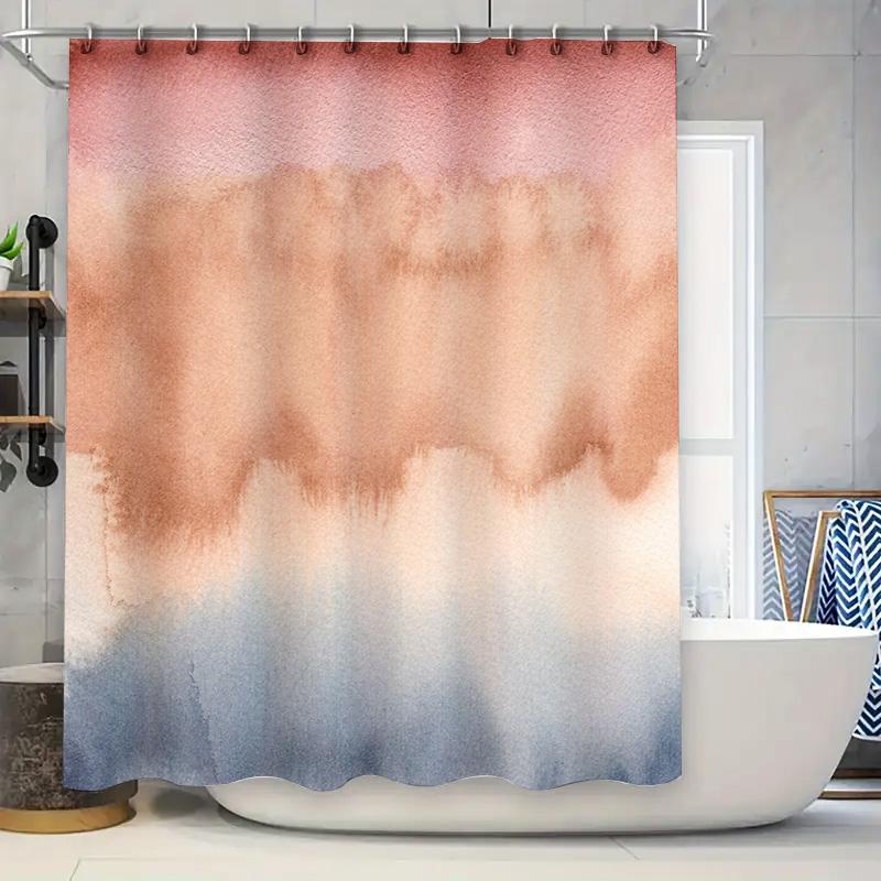 Elegant Blue Gradient Shower Curtain Waterproof Modern Bathroom Decor Backdrop Liner W60H190(CM)-1 Pcs
Elegant Blue Gradient Shower Curtain Waterproof Modern Bathroom Decor Backdrop Liner W60H190(CM)-1 Pcs