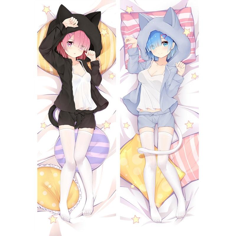 60x180 см аниме RE ZERO Начало жизни в другом мире наволочки Ram Rem наволочка 3D двухстороннее постельное белье обнимающая наволочка для тела
60x180 см аниме RE ZERO Начало жизни в другом мире наволочки Ram Rem наволочка 3D двухстороннее постельное белье обнимающая наволочка для тела
