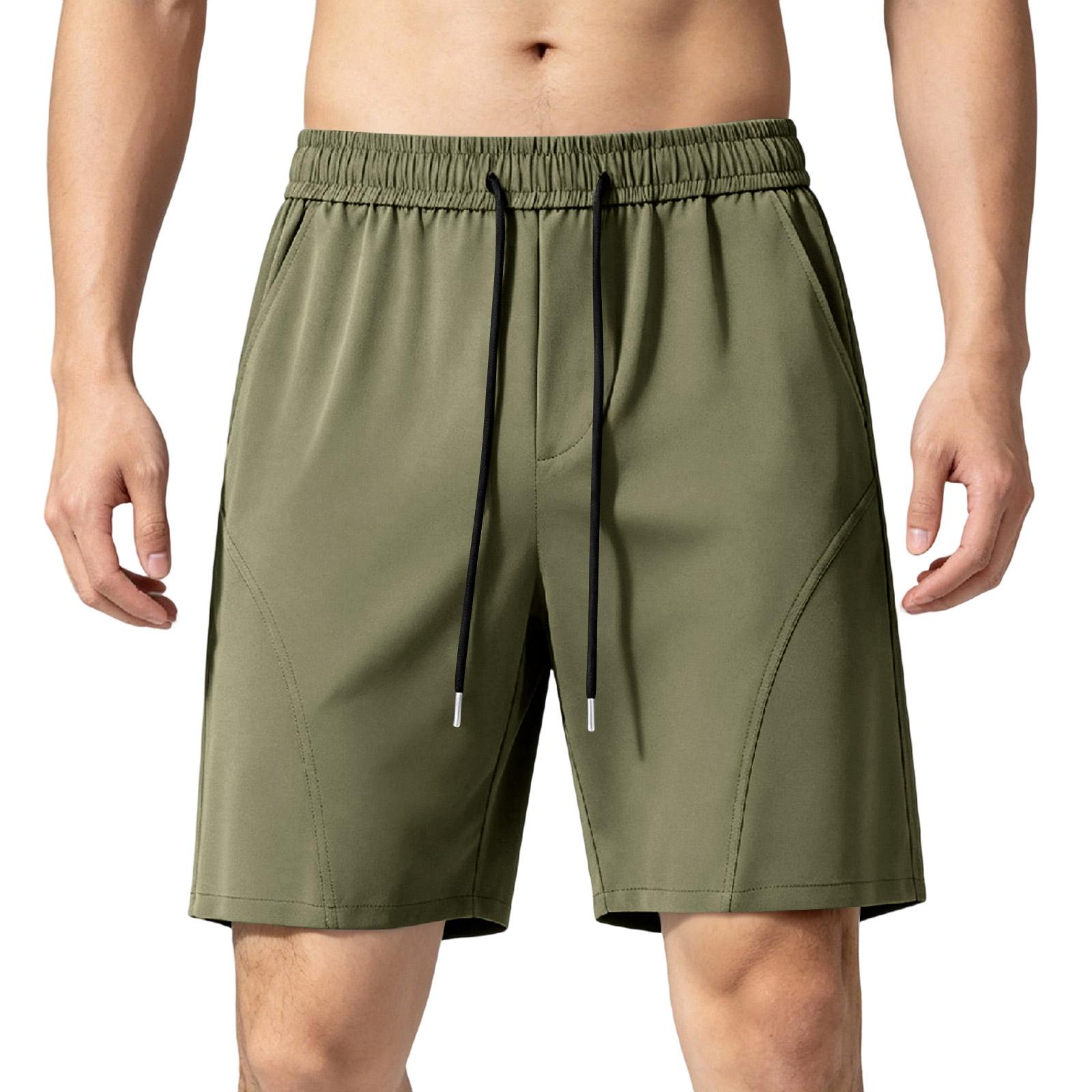 Men s Lightweight, Breathable, Cool-Feeling Shorts - Men s Stretch Waist-Fitting, Quick-Drying Running And Fitness Sports Shorts L армия зеленый
Men s Lightweight, Breathable, Cool-Feeling Shorts - Men s Stretch Waist-Fitting, Quick-Drying Running And Fitness Sports Shorts L армия зеленый
