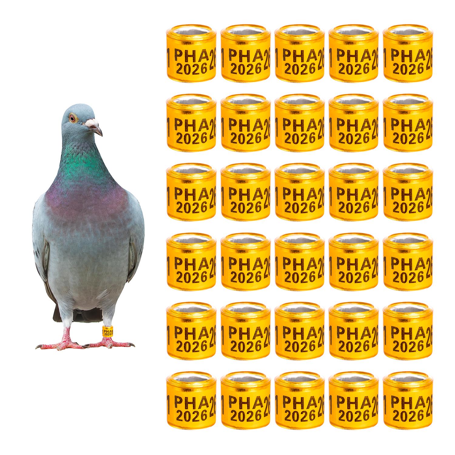 50Pcs PHA 2026/2027 Pigeon Foot Ring Inner Diameter 8mm with Number Aluminum Plastic Bird Foot Ring Multicolor Bird Accessories
50Pcs PHA 2026/2027 Pigeon Foot Ring Inner Diameter 8mm with Number Aluminum Plastic Bird Foot Ring Multicolor Bird Accessories