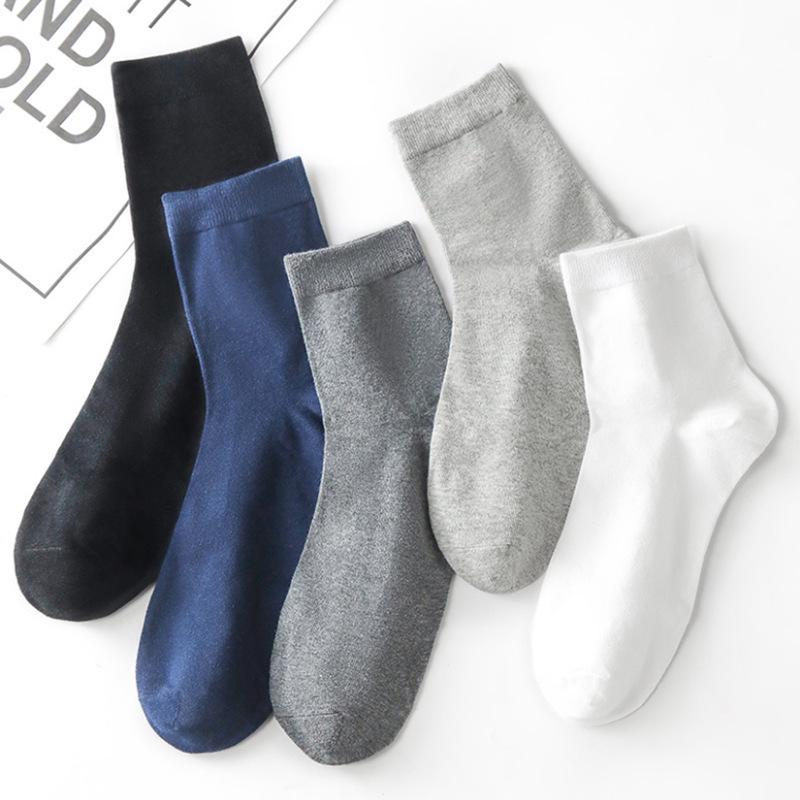 Men s 7A Antibacterial Mid-Calf Cotton Socks - Autumn/Winter, Solid Color, High Waist, Breathable, Odor-Resistant, Business Style. One Size
Men s 7A Antibacterial Mid-Calf Cotton Socks - Autumn/Winter, Solid Color, High Waist, Breathable, Odor-Resistant, Business Style. One Size