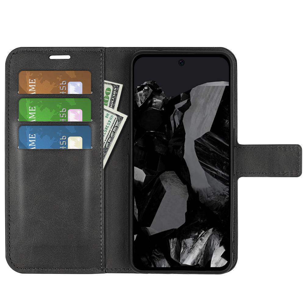 For Google Pixel 9 Pro XL Anti-Scratch Leather Case Calf Texture Phone Wallet Cover Black
For Google Pixel 9 Pro XL Anti-Scratch Leather Case Calf Texture Phone Wallet Cover Black