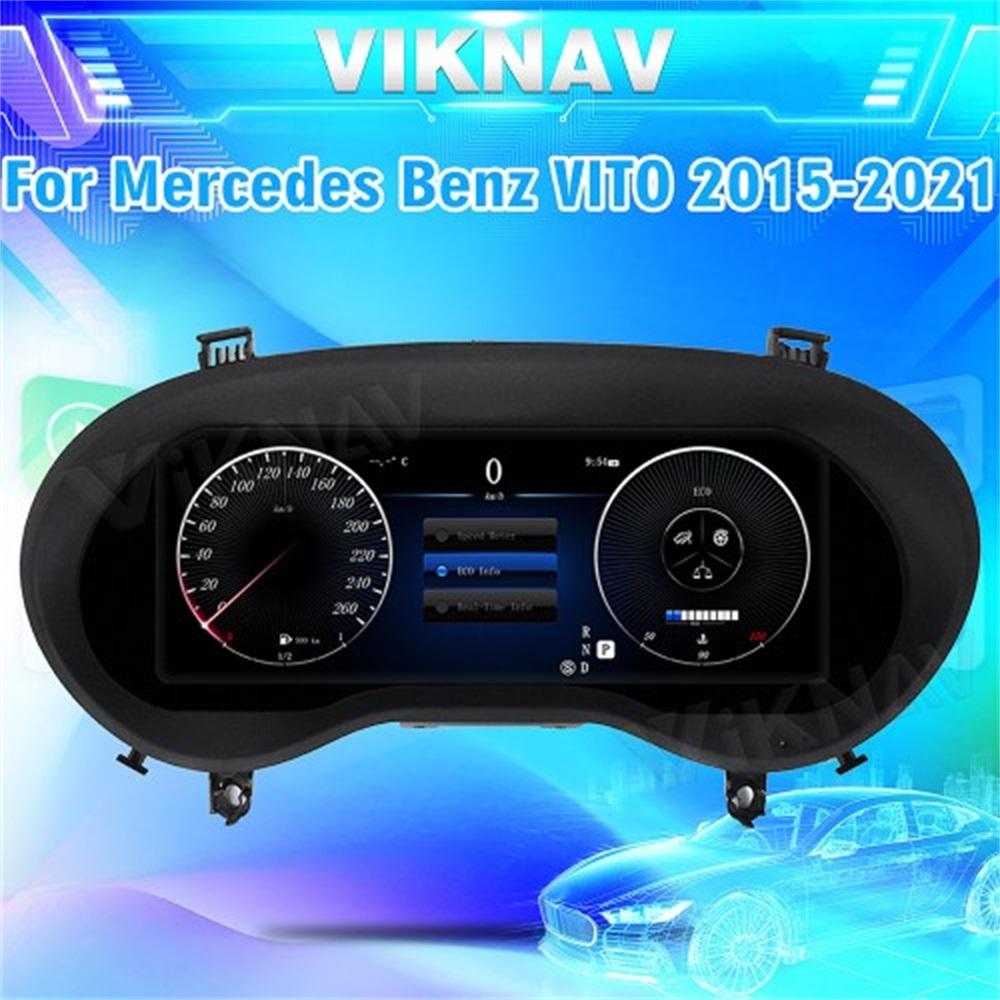 Viknav 12,3-дюймовый цифровой кластерный автомобильный измеритель скорости для Mercedes Benz VITO 2015 2016 2017 2018 2019 2020 2021 автомобильный приборный блок чёрный
Viknav 12,3-дюймовый цифровой кластерный автомобильный измеритель скорости для Mercedes Benz VITO 2015 2016 2017 2018 2019 2020 2021 автомобильный приборный блок чёрный