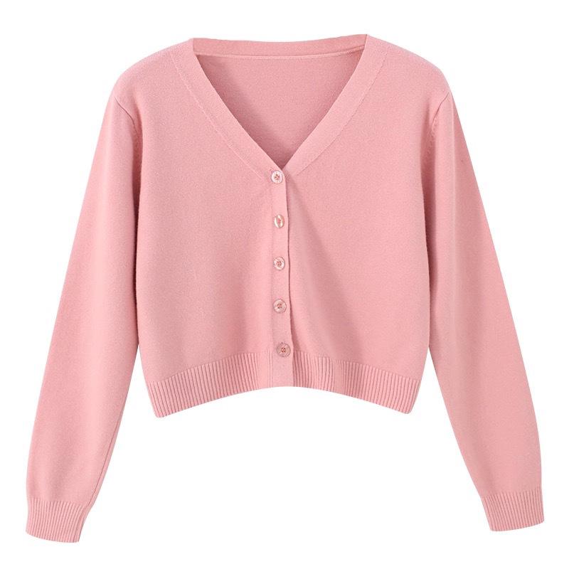 High-Waisted V-Neck Cardigan: Core-Spun Yarn Knit, Long-Sleeve, Autumn/Winter Women s Top Jacket. One Size розовый
High-Waisted V-Neck Cardigan: Core-Spun Yarn Knit, Long-Sleeve, Autumn/Winter Women s Top Jacket. One Size розовый