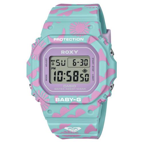 Часы Casio Baby-G Модель-коллаборация ROXY, Сделаны из биомассы, BGD-565RX-2JR, Женские, Зеленые и розовые
Часы Casio Baby-G Модель-коллаборация ROXY, Сделаны из биомассы, BGD-565RX-2JR, Женские, Зеленые и розовые