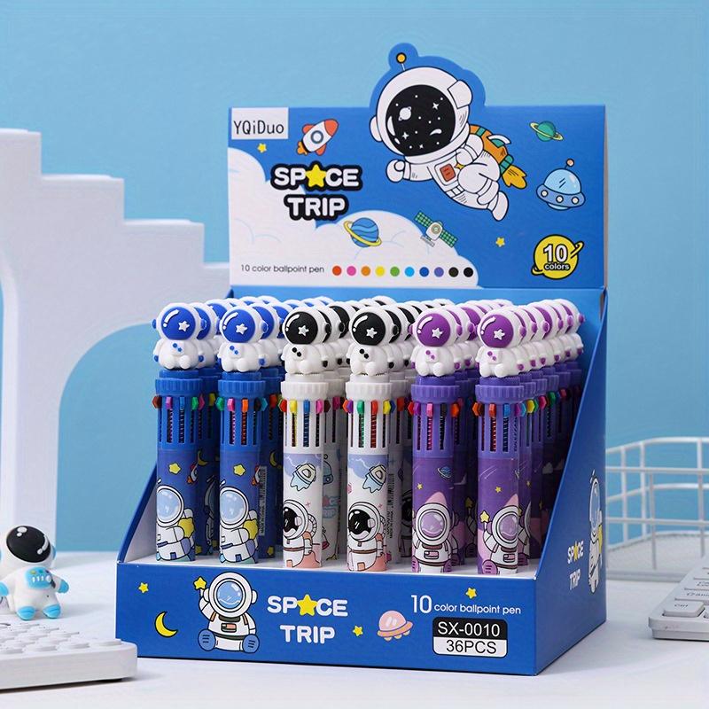 Back to school season 36pcs 0.7mm astronaut ten-color ballpoint pen cartoon shape multi-color hand-door pen key mark pen stationery Random style 36pcs
Back to school season 36pcs 0.7mm astronaut ten-color ballpoint pen cartoon shape multi-color hand-door pen key mark pen stationery Random style 36pcs