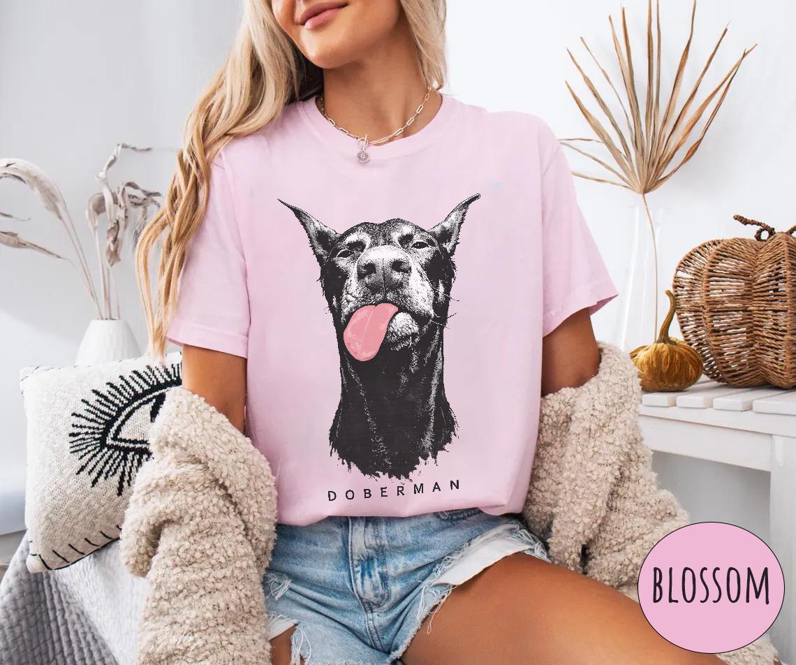 2026 Summer Retro Womens DoberUnisex TShirt Unisex Cotton and Breathable Short Sleeve Oversized Loose Casual 4XL
2026 Summer Retro Womens DoberUnisex TShirt Unisex Cotton and Breathable Short Sleeve Oversized Loose Casual 4XL