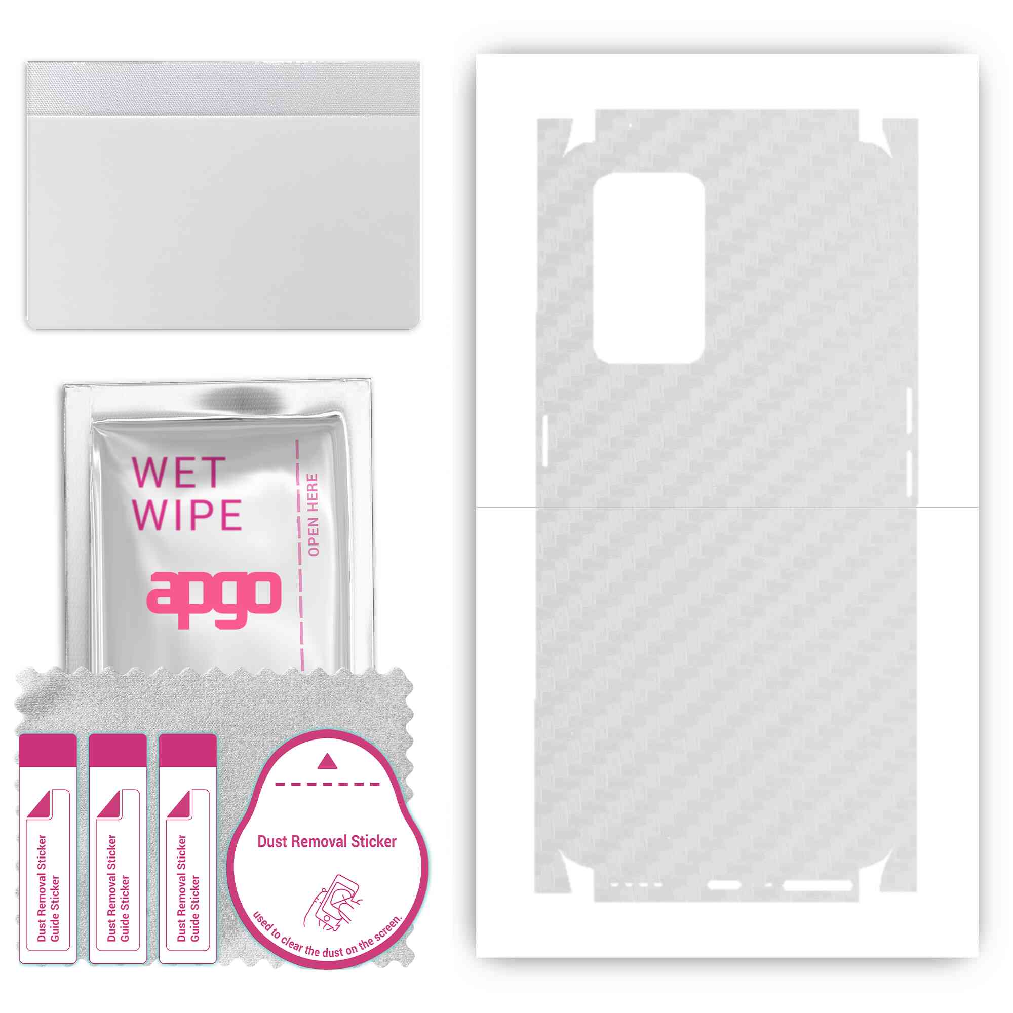 apgo Protective Skin Sticker for the back+sides compatible with Realme GT Neo2, Full Wrap Film, Foil, Vinyl - Pattern Transparent Carbon
apgo Protective Skin Sticker for the back+sides compatible with Realme GT Neo2, Full Wrap Film, Foil, Vinyl - Pattern Transparent Carbon