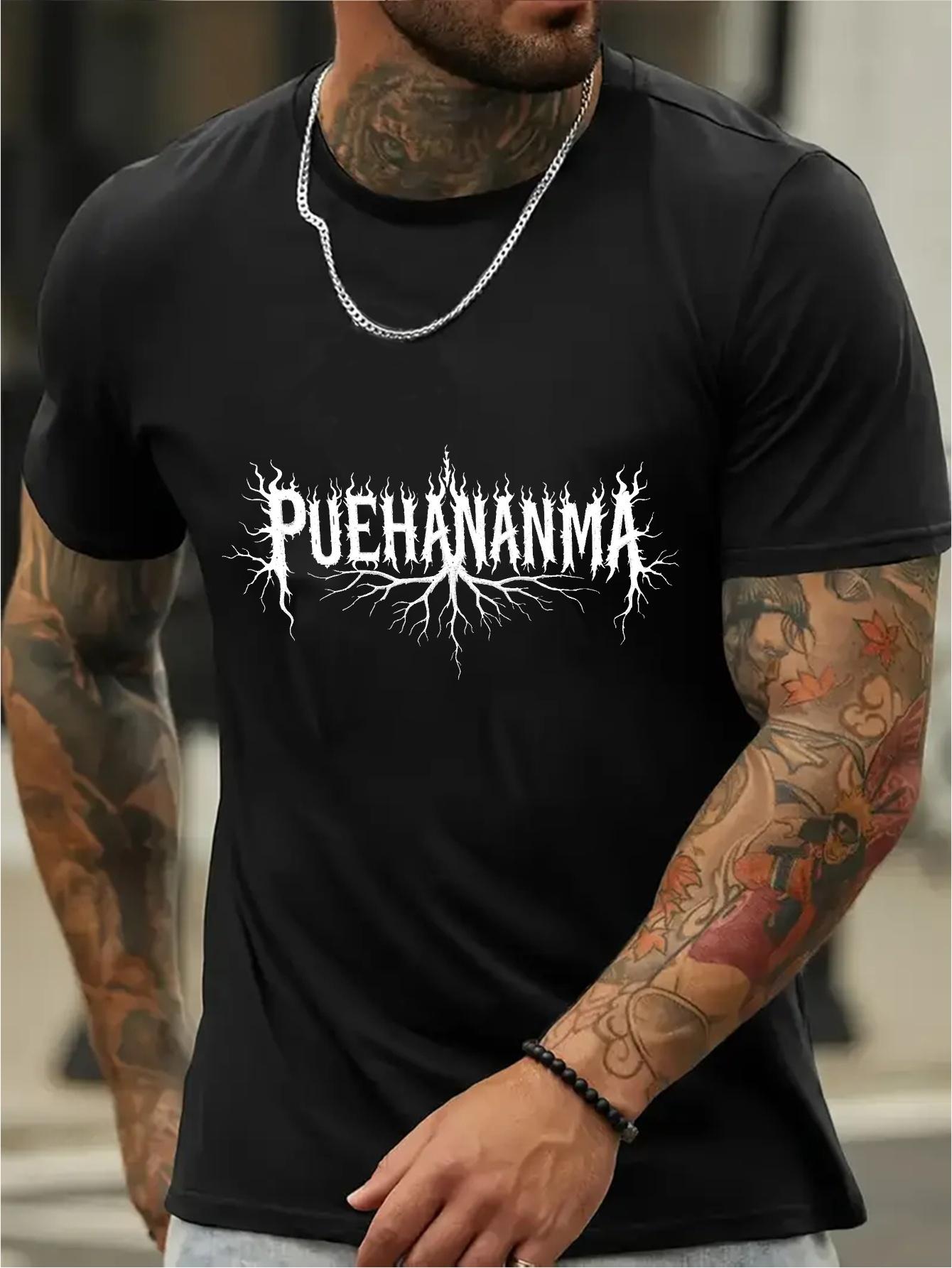 63014 Cotton Blend T-shirt - Summer Casual & Sports Wear with PUHUEHANNA Graphic Print XL
63014 Cotton Blend T-shirt - Summer Casual & Sports Wear with PUHUEHANNA Graphic Print XL