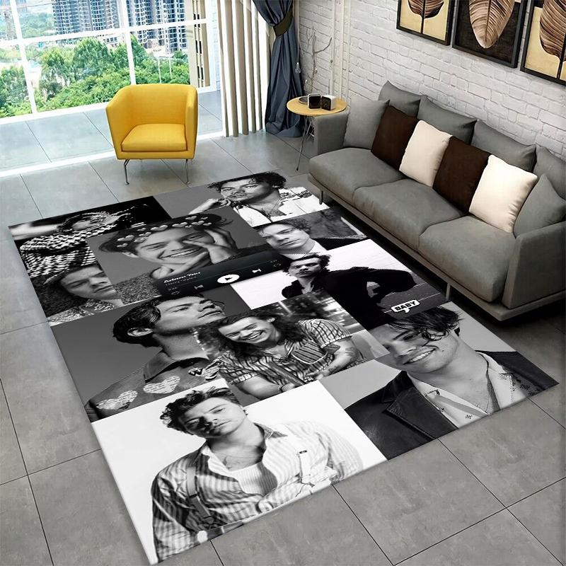 fashion Harry Styles Singer Star Carpet Rug for Bedroom Living Room Sofa Playroom Doormat Home Decor,Kid Area Rug Non-slip 40x60cm
fashion Harry Styles Singer Star Carpet Rug for Bedroom Living Room Sofa Playroom Doormat Home Decor,Kid Area Rug Non-slip 40x60cm