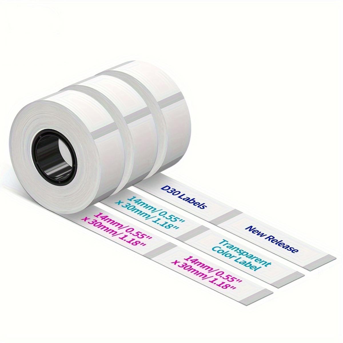 3 рулони стрічки для D30 - Кольорові шрифти на прозорих етикетках D30, самоклеючі, 14 мм x 30 мм (0.55 x 1.18 ), 210 етикеток/рулон 3 Rolls alizarin темно-червоний колір
3 рулони стрічки для D30 - Кольорові шрифти на прозорих етикетках D30, самоклеючі, 14 мм x 30 мм (0.55 x 1.18 ), 210 етикеток/рулон 3 Rolls alizarin темно-червоний колір