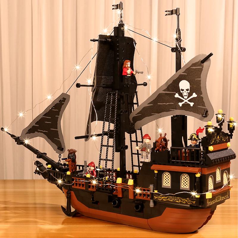 Compatible Lego Goody Building Blocks: Black Pearl Pirate Ship 50401 - Educational Toy for Boys
Compatible Lego Goody Building Blocks: Black Pearl Pirate Ship 50401 - Educational Toy for Boys