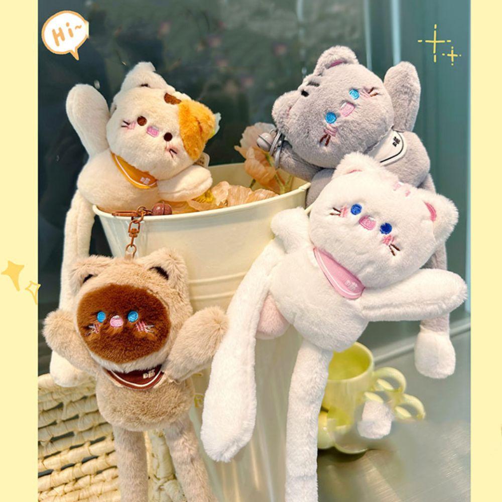 Выдвижная кукла Kawaii Cat, мягкая мультяшная кукла-кошка, брелок для ключей, сумка, подвесной плюшевый брелок с милым котом, детский подарок
Выдвижная кукла Kawaii Cat, мягкая мультяшная кукла-кошка, брелок для ключей, сумка, подвесной плюшевый брелок с милым котом, детский подарок