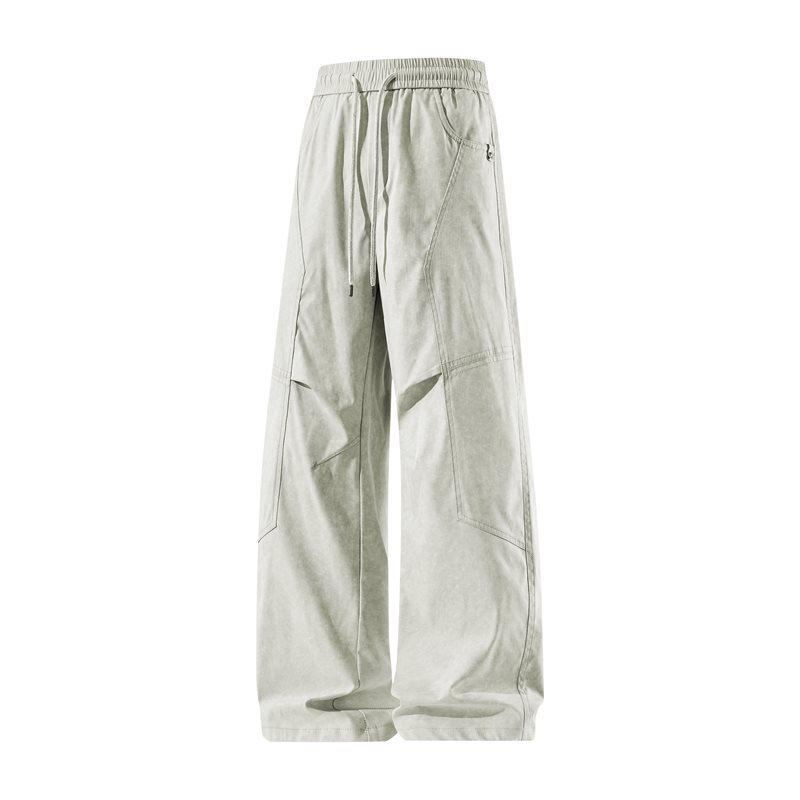 Men s American Style Retro Patchwork Cargo Pants - Washed Faux Denim, Casual, Loose, Trendy, Wide Leg Long Pants 2XL
Men s American Style Retro Patchwork Cargo Pants - Washed Faux Denim, Casual, Loose, Trendy, Wide Leg Long Pants 2XL