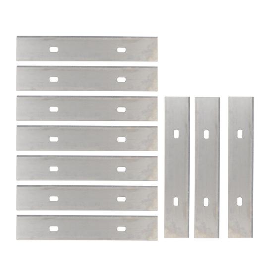 10 шт. 4-дюймовые лезвия скребка, утолщенные острые лезвия из углеродистой стали, универсальный набор лезвий для очистки окон
10 шт. 4-дюймовые лезвия скребка, утолщенные острые лезвия из углеродистой стали, универсальный набор лезвий для очистки окон