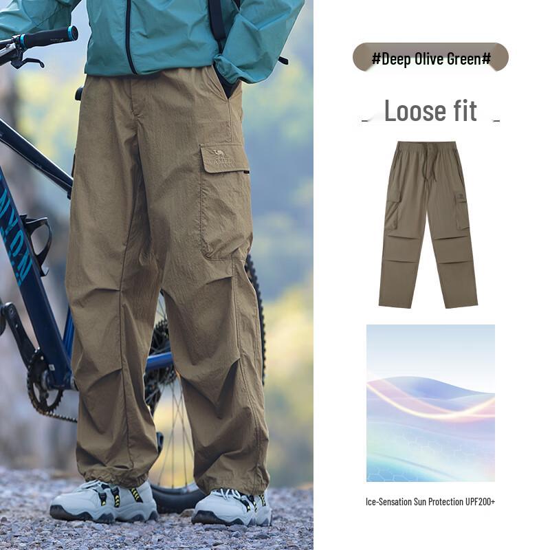 CAMEL Men s Spring/Summer Outdoor Wide-Leg Cargo Pants L
CAMEL Men s Spring/Summer Outdoor Wide-Leg Cargo Pants L