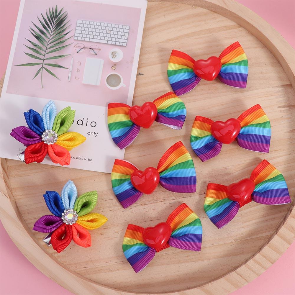Not Harm Rainbow Hair Clips Jumbo Large Ribbon Hair Band Rainbow Hair Bow Ties Cheer Leading 1pc Hairband
Not Harm Rainbow Hair Clips Jumbo Large Ribbon Hair Band Rainbow Hair Bow Ties Cheer Leading 1pc Hairband