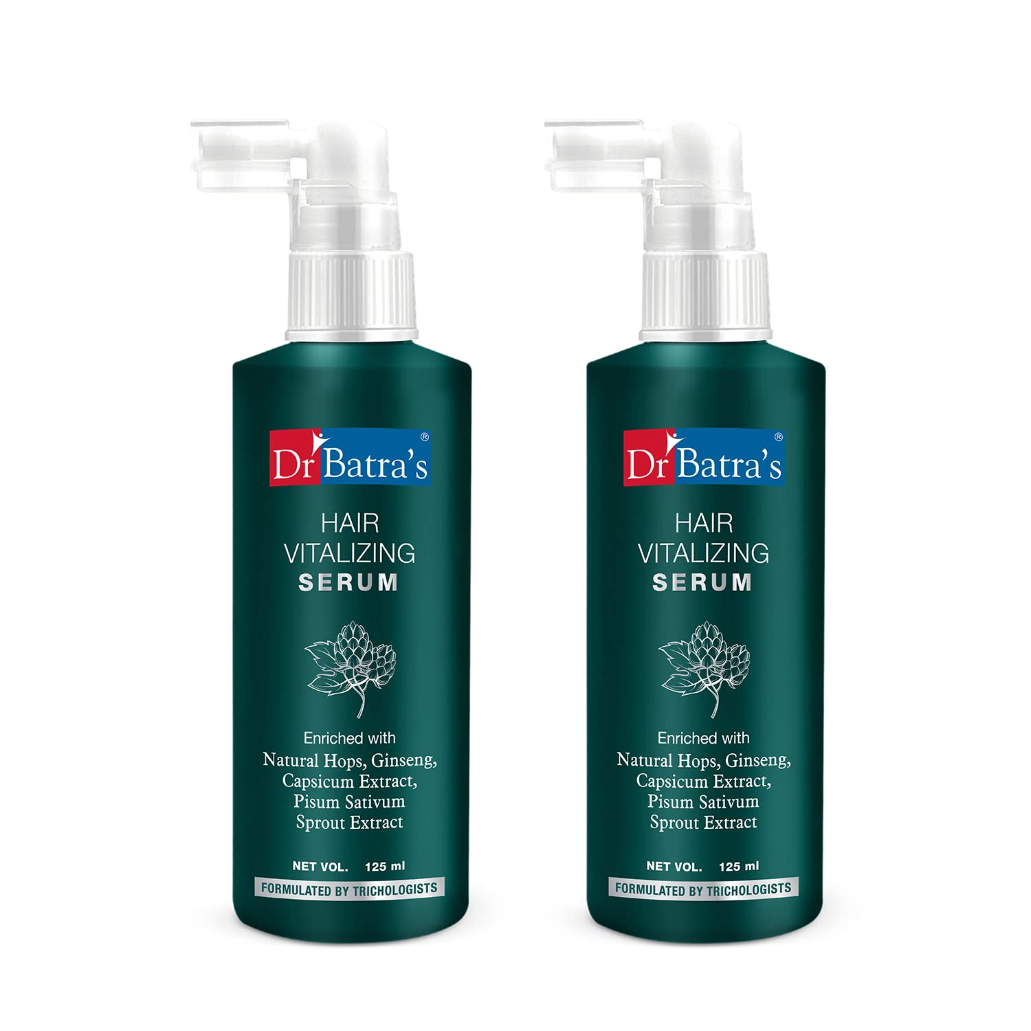 Dr Batra s Hair Vitalizing Serum 125ml X Pack of 2, Lightweight, Frizz Control, Radiant Healthy Scalp
Dr Batra s Hair Vitalizing Serum 125ml X Pack of 2, Lightweight, Frizz Control, Radiant Healthy Scalp