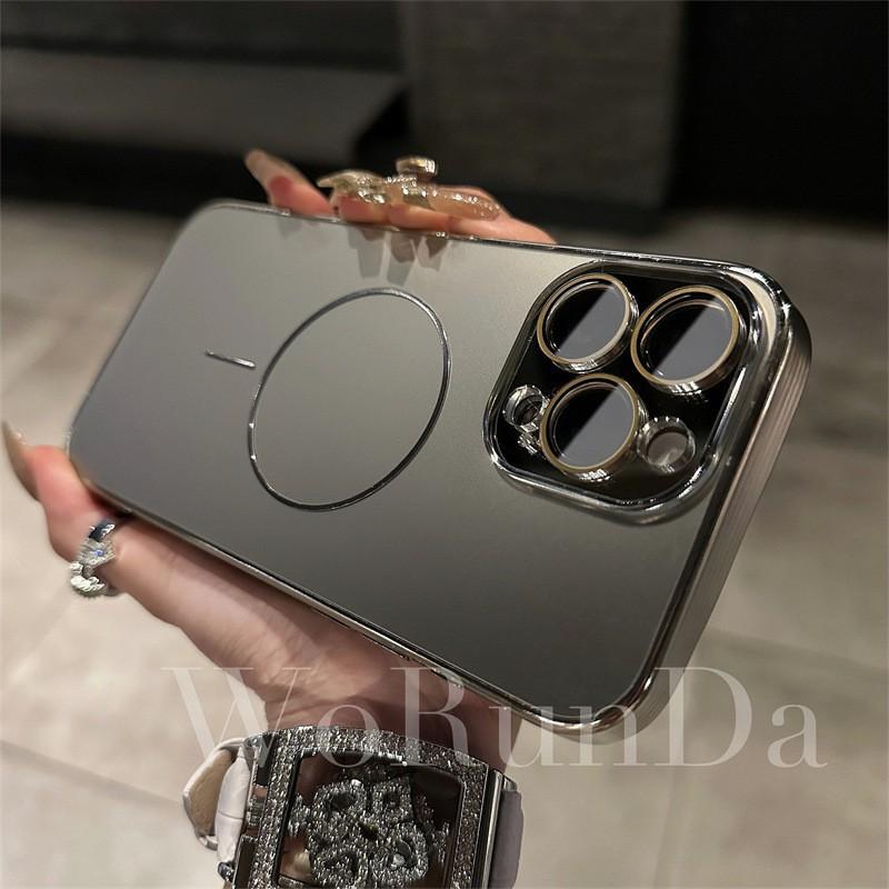 Suitable IPhone 16 Matte AG Fine Circle Magnetic Suction Brushed Electroplated Border Apple 15 High-end Anti Drop Phone Case iPhone 14 PROMAX
Suitable IPhone 16 Matte AG Fine Circle Magnetic Suction Brushed Electroplated Border Apple 15 High-end Anti Drop Phone Case iPhone 14 PROMAX