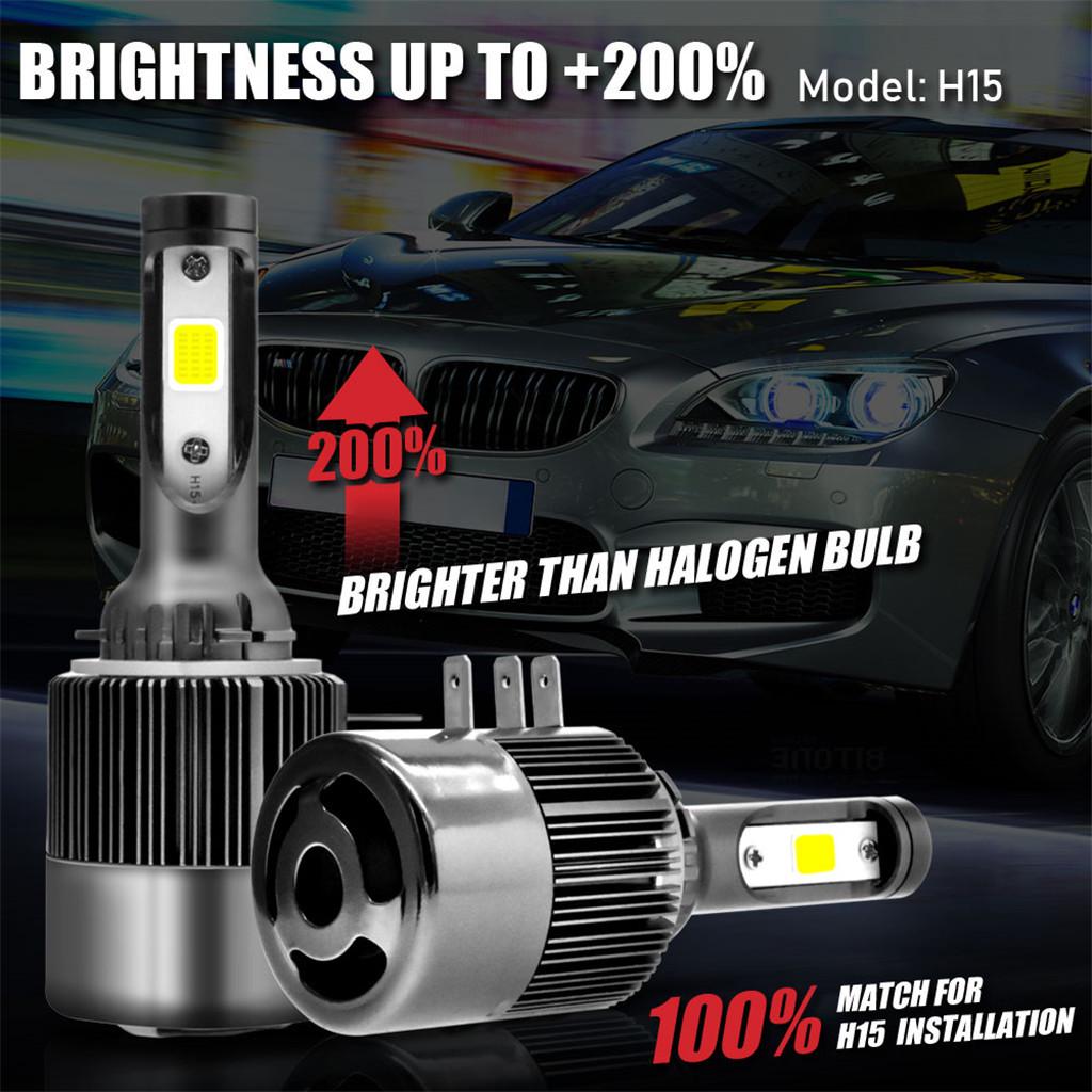 H15 Автомобильный светодиодный комплект для преобразования фар 110W 26000LM DRL для и т. д.
H15 Автомобильный светодиодный комплект для преобразования фар 110W 26000LM DRL для и т. д.