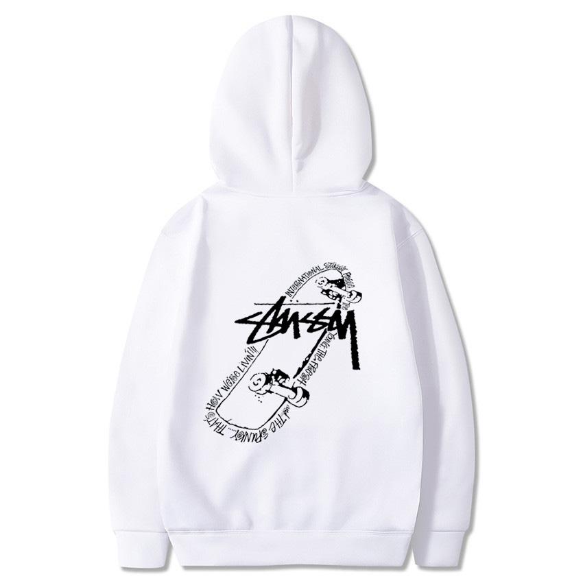Stussy 2023, осень/зима, мужские и женские свитера с капюшоном с принтом сандалий Stussy, большие размеры европейского стандарта
Stussy 2023, осень/зима, мужские и женские свитера с капюшоном с принтом сандалий Stussy, большие размеры европейского стандарта
