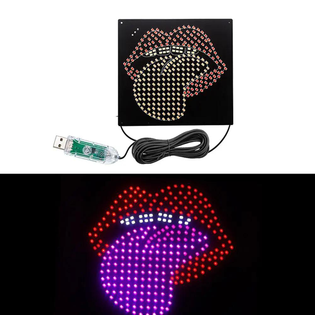 Car Display Decorative Lights LED Truck Windshield Programmable Devil Flexible Display Light Light Car Digital Accessories X0B2
Car Display Decorative Lights LED Truck Windshield Programmable Devil Flexible Display Light Light Car Digital Accessories X0B2