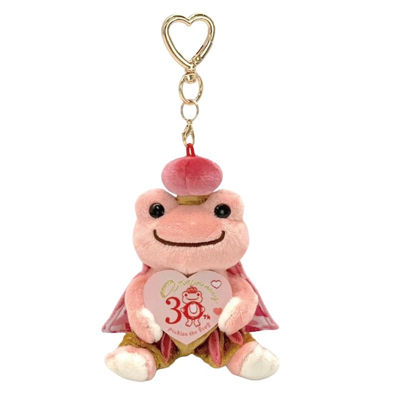 Nakajima Corporation Corporation) pickled frog 30th king heart mascot 204530-24 H11×W8.5×D5.5cm
Nakajima Corporation Corporation) pickled frog 30th king heart mascot 204530-24 H11×W8.5×D5.5cm