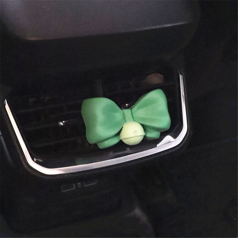 Automobile Vent Perfume Good-looking Car Decoration Bows Girls Car Cute Decoration New Car Car Fragrant Stone Green Bow Bell(Free 2ml Fragrance Essential Oil)
Automobile Vent Perfume Good-looking Car Decoration Bows Girls Car Cute Decoration New Car Car Fragrant Stone Green Bow Bell(Free 2ml Fragrance Essential Oil)