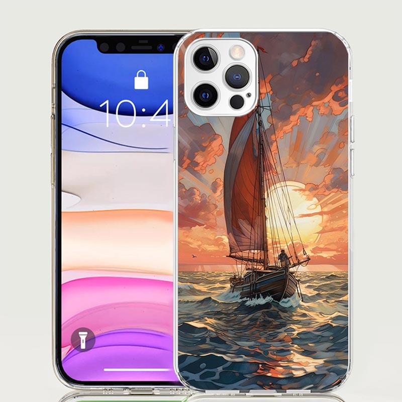 Sailing Boat Sunset Phone Case For Iphone 11 12 13 Mini 14 15 Plus 17 Air 16 Pro Max 16E 7 8 SE Art Customized Coque Capa Case F iPhone 12 (12 Pro)
Sailing Boat Sunset Phone Case For Iphone 11 12 13 Mini 14 15 Plus 17 Air 16 Pro Max 16E 7 8 SE Art Customized Coque Capa Case F iPhone 12 (12 Pro)