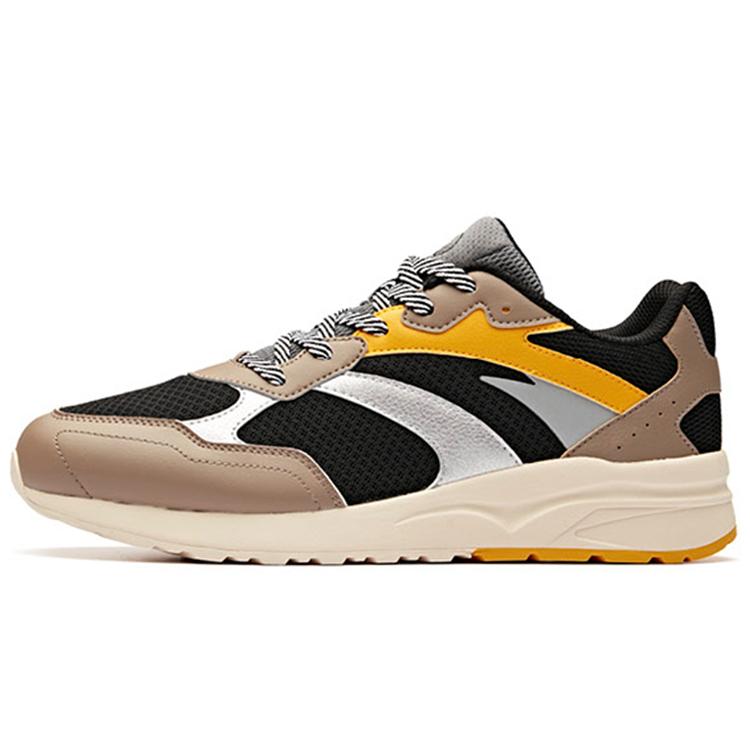 ANTA Running Shoes Men s Low top Black/Brown/Yellow/Silver 91918868-2 40
ANTA Running Shoes Men s Low top Black/Brown/Yellow/Silver 91918868-2 40