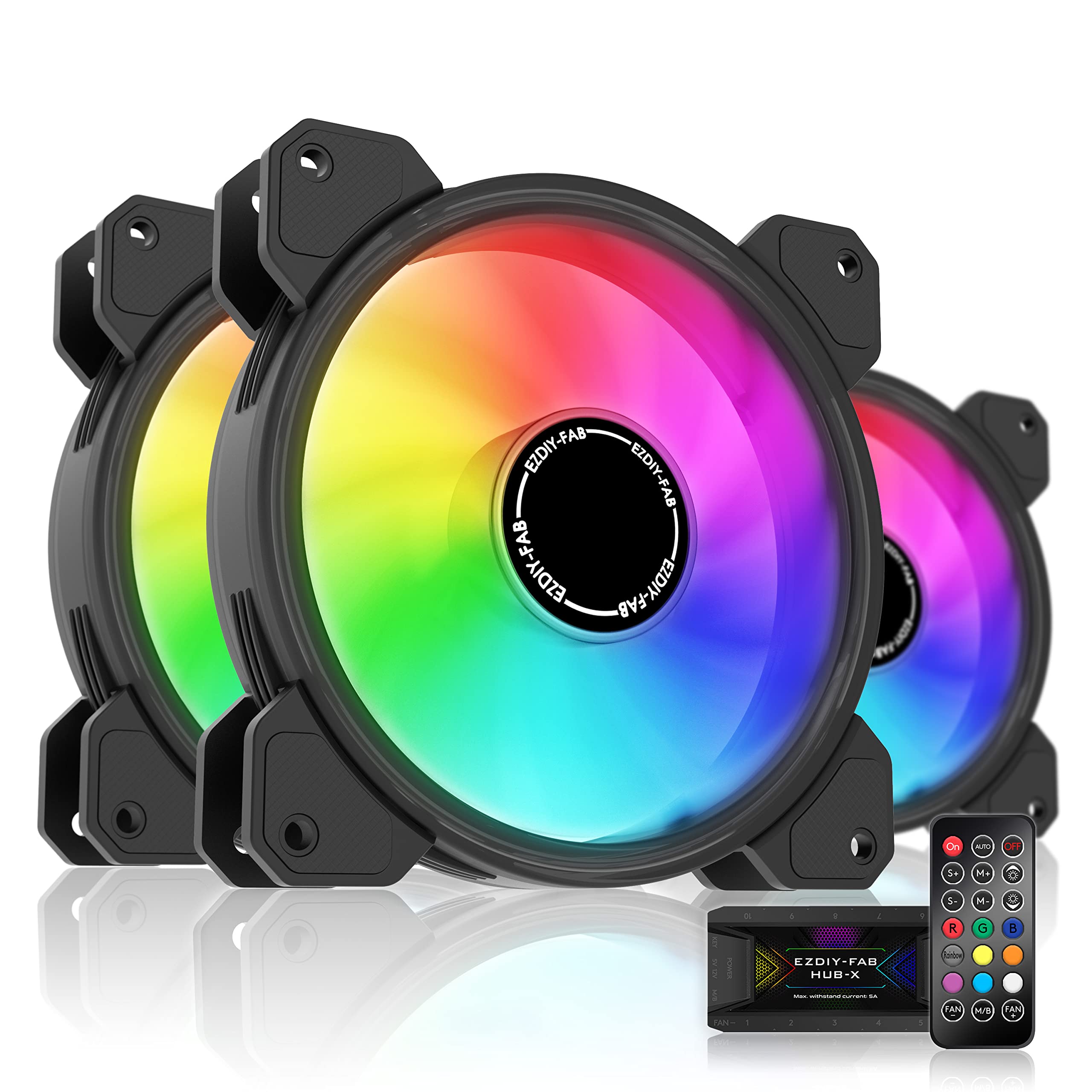 120mm RGB PC Case Fan Motherboard AURA Sync Sync Speed Control with Remote Control High Performance Silent Type 6PIN Connector Fan Hub Remote 3pcs 1
120mm RGB PC Case Fan Motherboard AURA Sync Sync Speed Control with Remote Control High Performance Silent Type 6PIN Connector Fan Hub Remote 3pcs 1