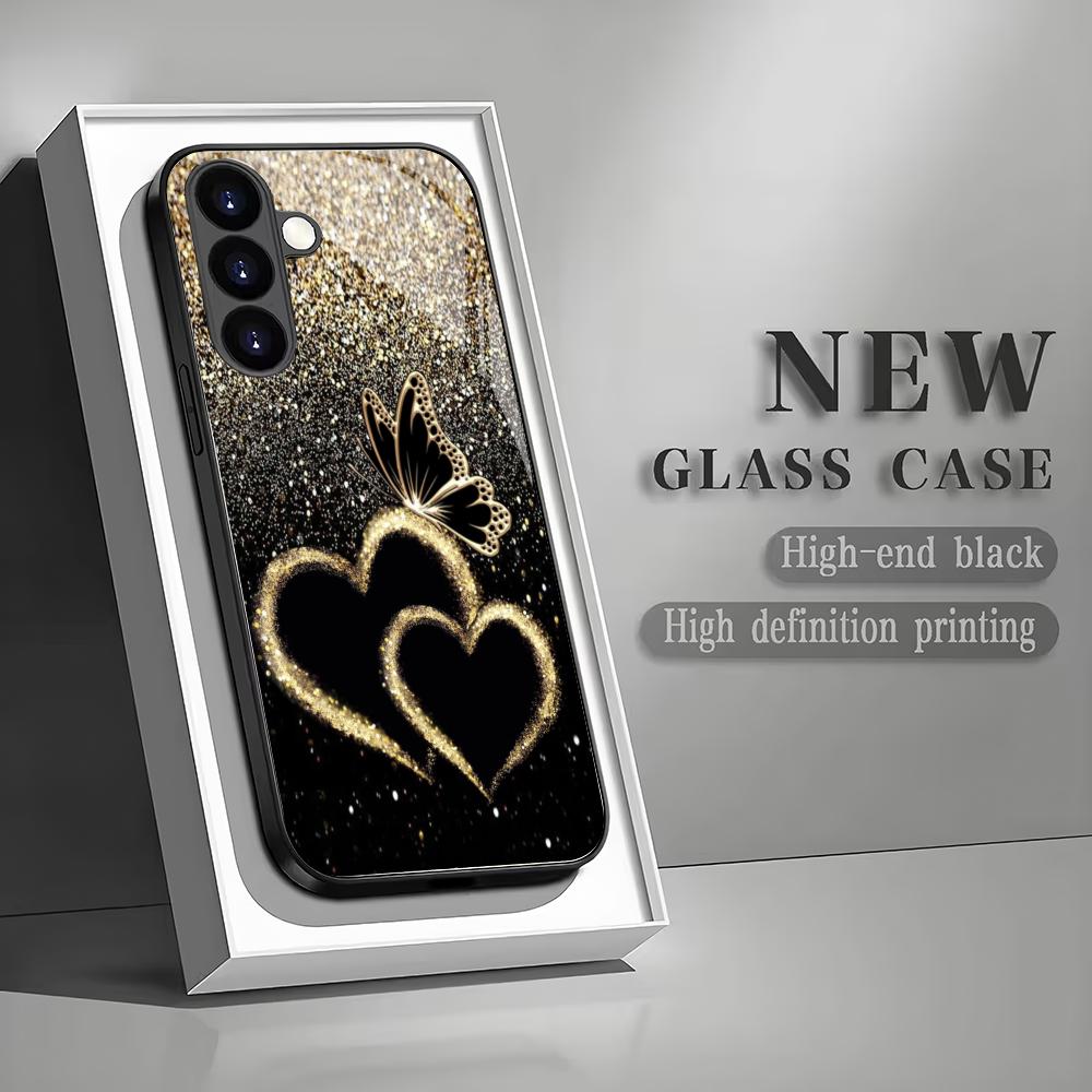 Love Butterfly Tempered Glass Phone Case Suitable for Samsung Galaxy S26 S25 S24 S23 S22 S20 FE/Ultra/Plus Anti Drop Back Cover GalaxyS26Ultra
Love Butterfly Tempered Glass Phone Case Suitable for Samsung Galaxy S26 S25 S24 S23 S22 S20 FE/Ultra/Plus Anti Drop Back Cover GalaxyS26Ultra