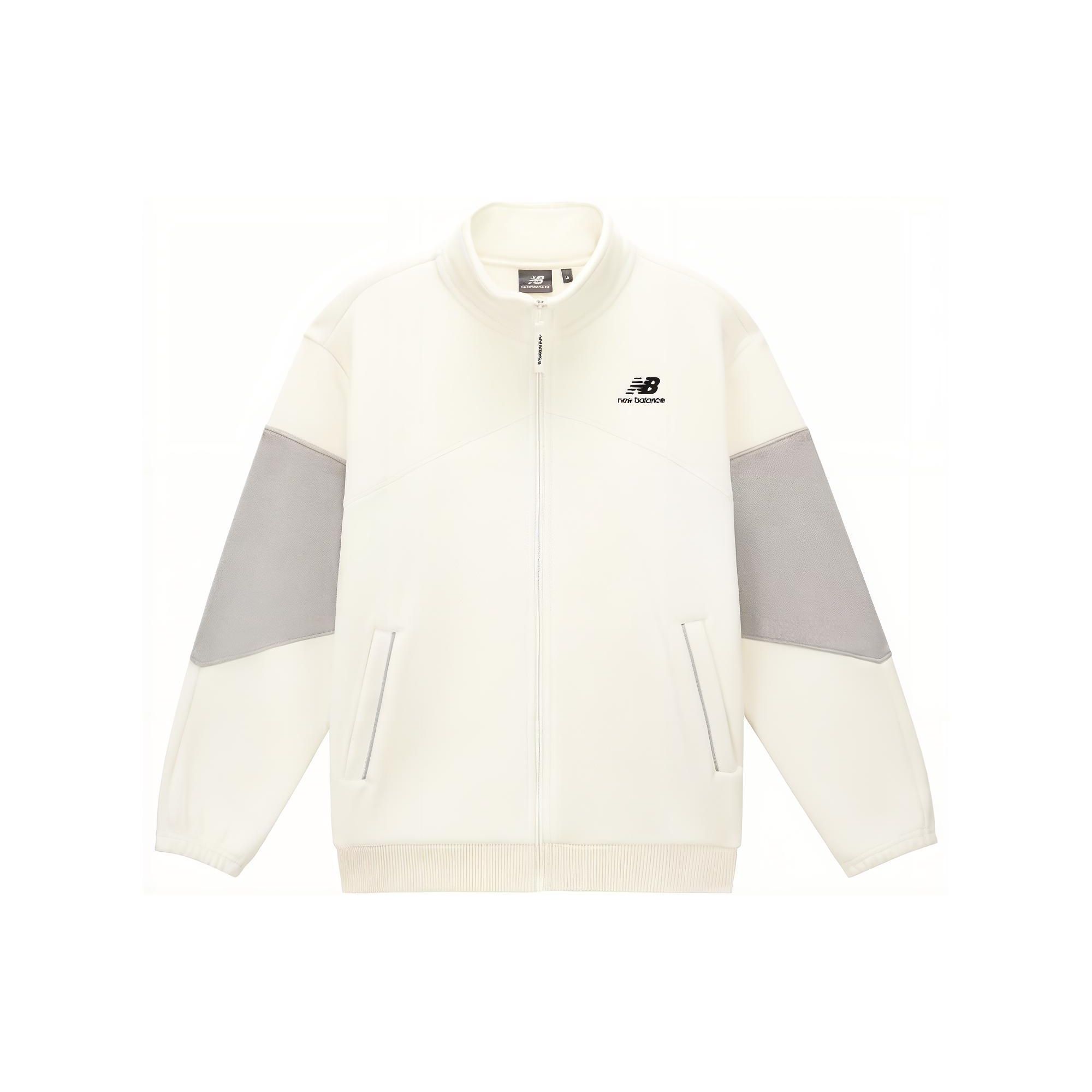 Куртка унисекс с воротником на молнии с цветными блоками New Balance Sport Life Series, белая 6DD38811-IV
Куртка унисекс с воротником на молнии с цветными блоками New Balance Sport Life Series, белая 6DD38811-IV